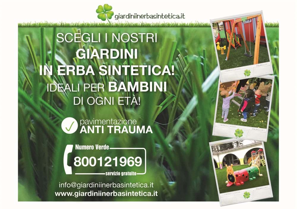 News I nostri prati sintetici per asili e scuole! 