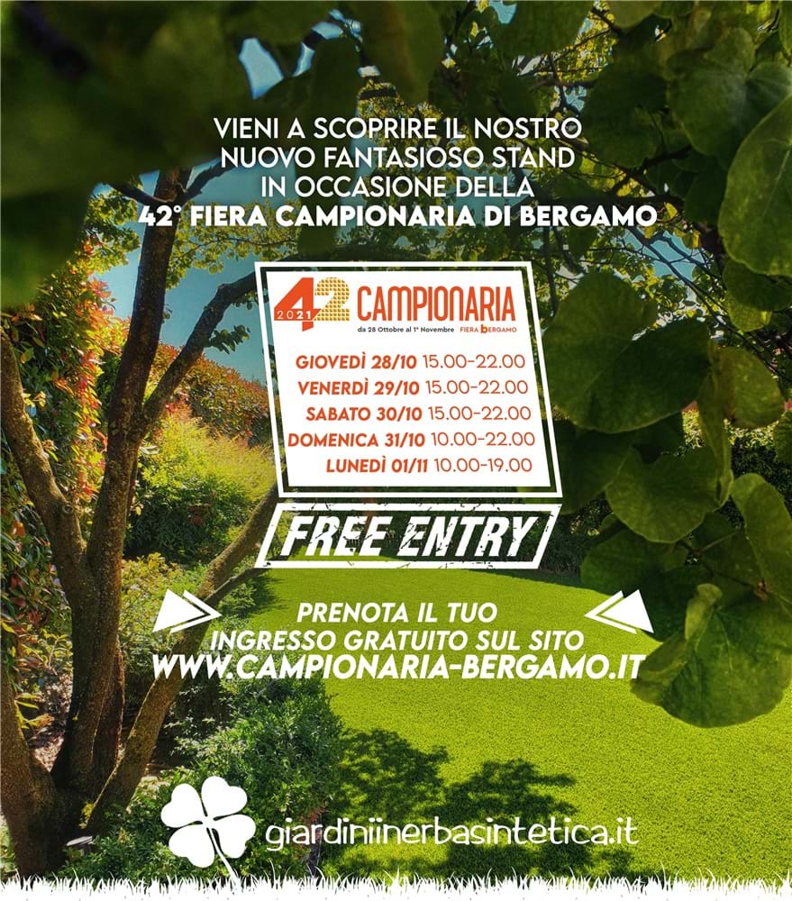 News 42° FIERA CAMPIONARIA DI BERGAMO!